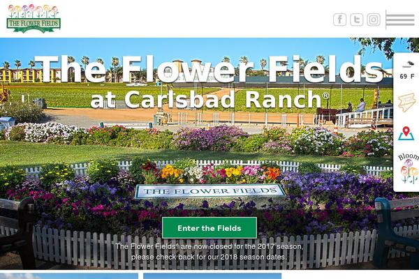 theflowerfields.com site used Flowerfields