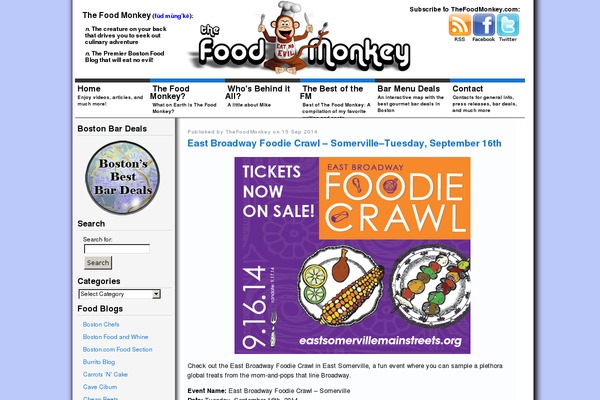thefoodmonkey.com site used Thepriority