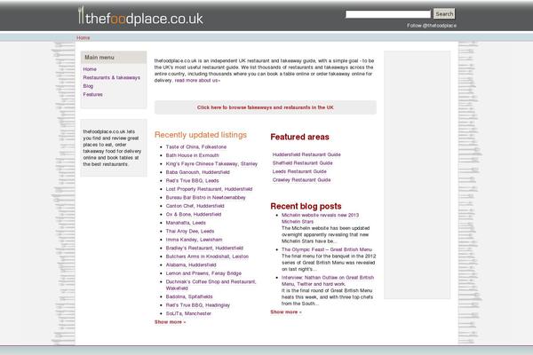 thefoodplace.co.uk site used Bp-tfp