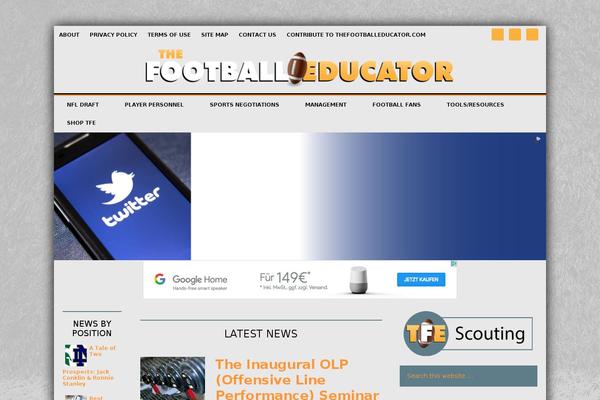 GeneratePress theme site design template sample