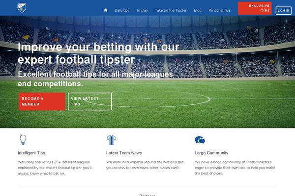 thefootytipster.com site used The-footy-tipster