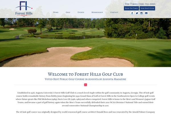 theforesthillsgolfcourse.com site used Foresthills2019