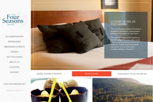 thefourseasonshotel.co.uk site used Thefourseasonshotel