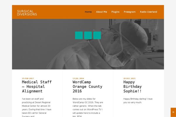 Whitespace-pro theme site design template sample