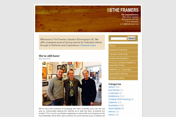 theframers.net site used Framers