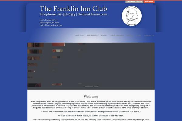 thefranklininn.com site used Franklin-inn