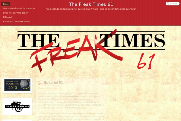 thefreaktimes.com site used Popularis Writer