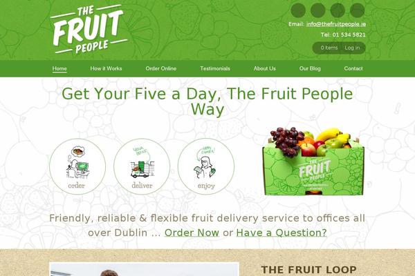 thefruitpeople.ie site used Thefruitpeople