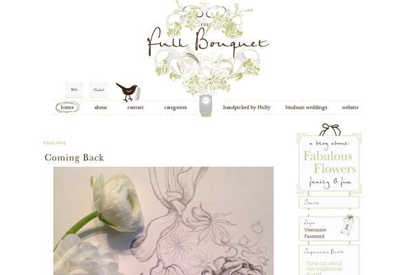thefullbouquetblog.com site used Hollychapple