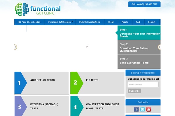 thefunctionalgutclinic.com site used Functionalgutclinic