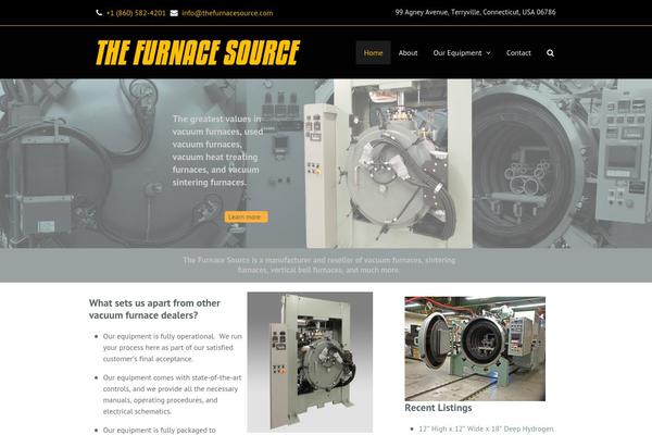 Total theme site design template sample