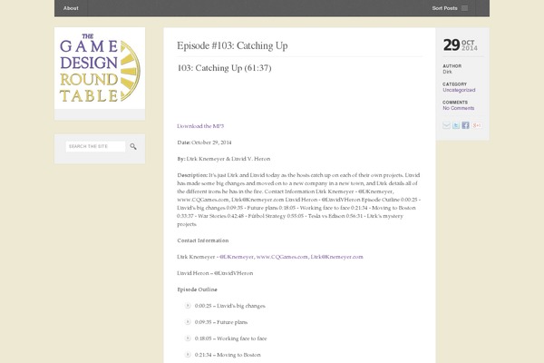 thegamedesignroundtable.com site used Tgdrt
