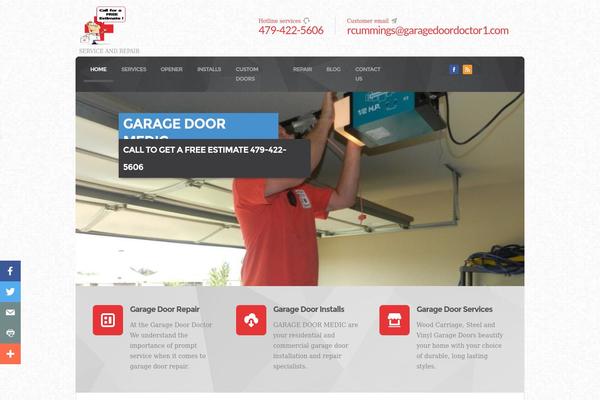 thegaragedoormedics.com site used Dormatic