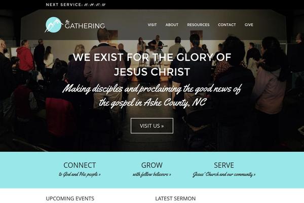 thegatheringashe.com site used Divi-child-chuchly