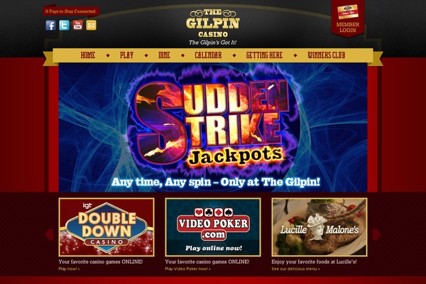 thegilpincasino.com site used Gilpincasino