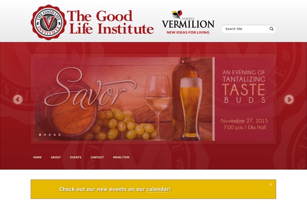 Twenty Fourteen theme site design template sample