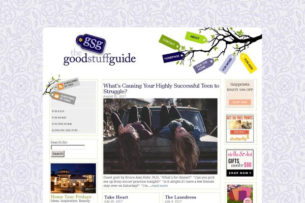 thegoodstuffguide.com site used Good-stuff-guide