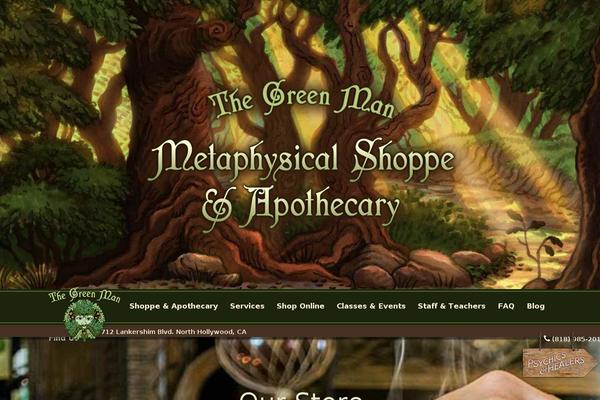 thegreenmanstore.com site used Thegreenman