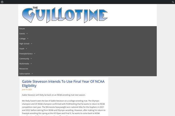 Site using Gp-premium plugin