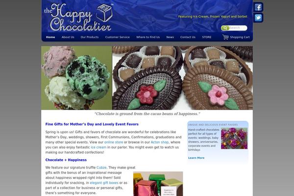 thehappychocolatier.com site used Thc2018