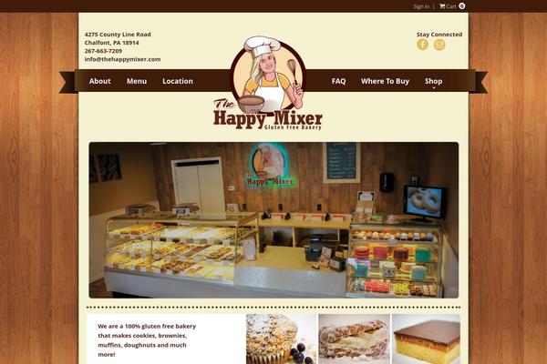 thehappymixer.com site used Thehappymixer_storefront
