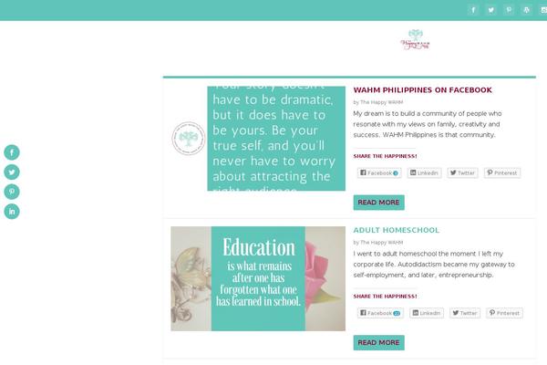 Extra-child theme site design template sample