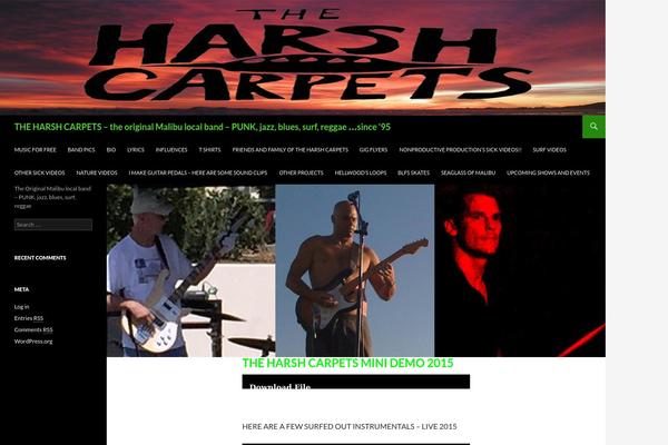 Site using Compact WP Audio Player plugin