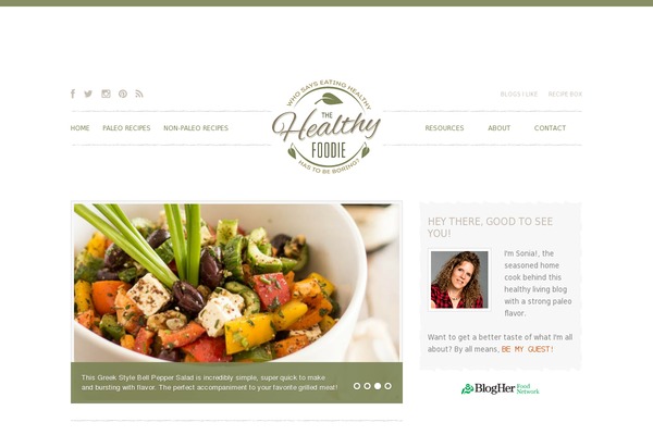 thehealthyfoodie.com site used Healthyfoodie2019