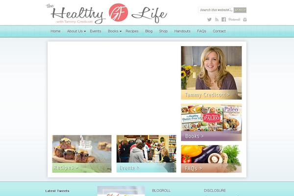 gluten-free WordPress theme, websites list used gluten-free theme gluten-free theme websites examples
