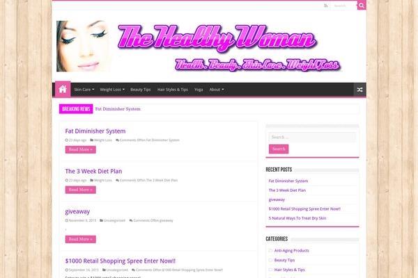 thehealthywoman.net site used Ferme