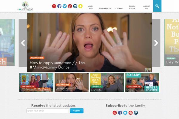 theholdernessfamily.com site used Holderness22