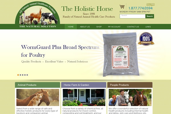 theholistichorse.com site used Holistic-horse