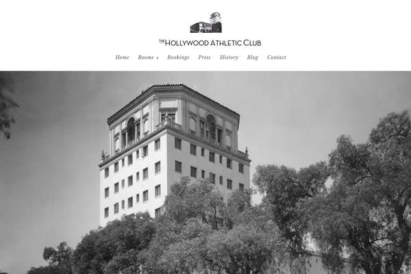 thehollywoodathleticclub.com site used Hac