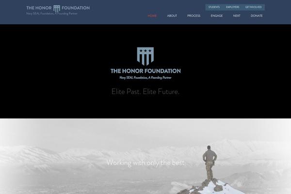 thehonorfoundation.org site used Honorb4