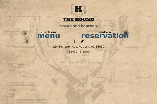 thehound-auburn.com site used Hound
