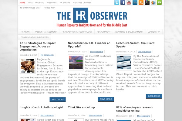 thehrobserver.com site used HR