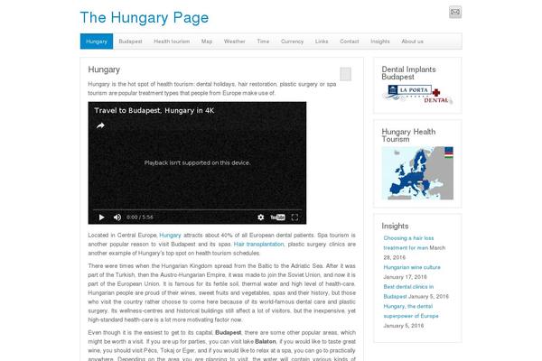 Iconic One theme site design template sample