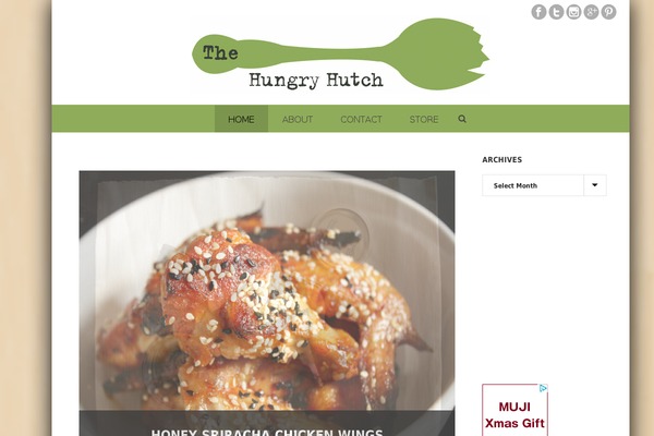 thehungryhutch.com site used Foodiepro-2.1.8