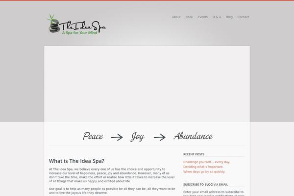 Salutation theme site design template sample