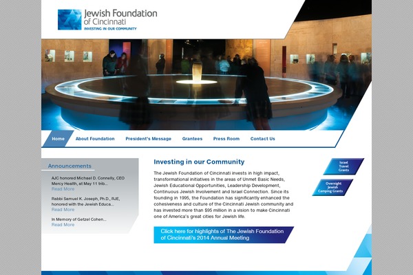 thejewishfoundation.org site used Gainlove