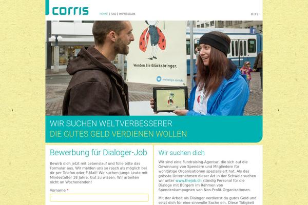 thejob.ch site used Corris2014
