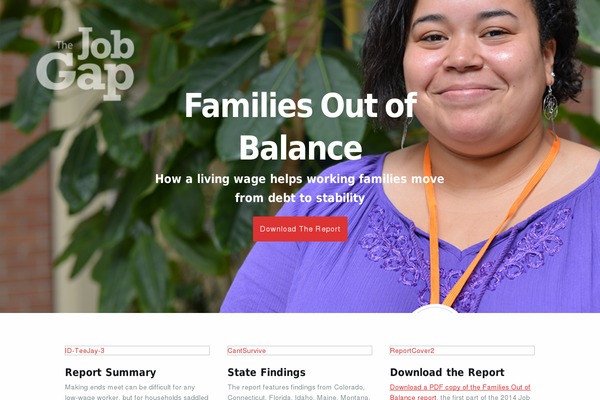 thejobgap.org site used Vw-consulting