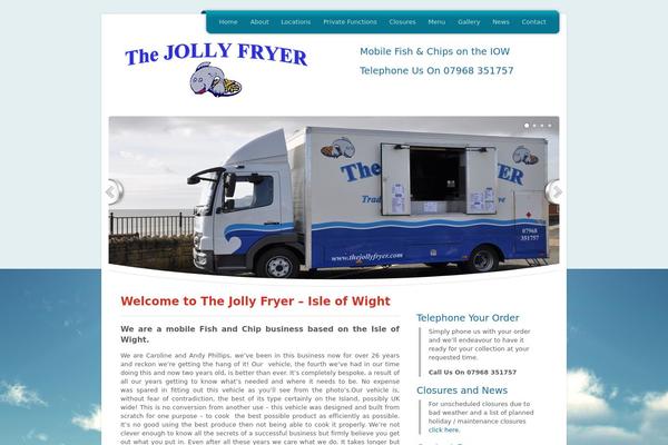 thejollyfryer.com site used Aurum-child