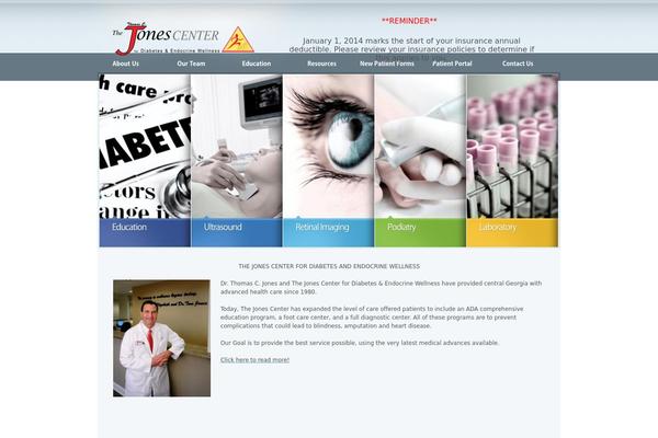 Medical Doctor theme site design template sample