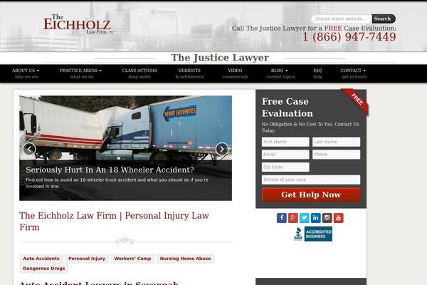 thejusticelawyer.com site used The-eichholz-law-firm