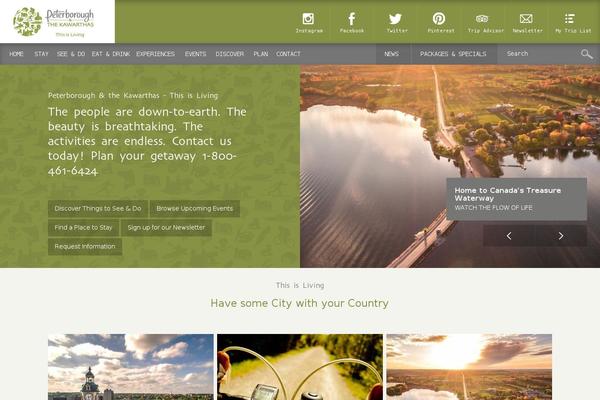 kawarthas theme websites examples