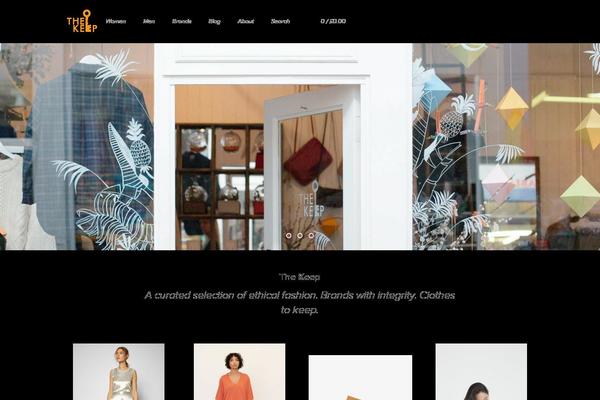 thekeepboutique.com site used The Fox