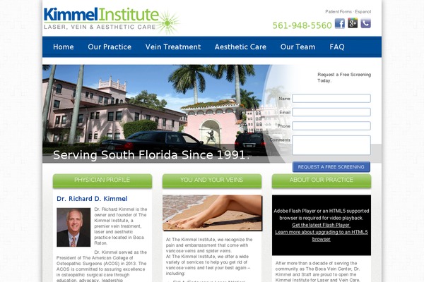 thekimmelinstitute.com site used Mdconnect-tlm