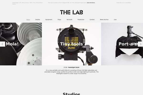thelab.dk site used Thelab