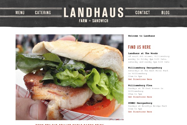 landhaus theme websites examples